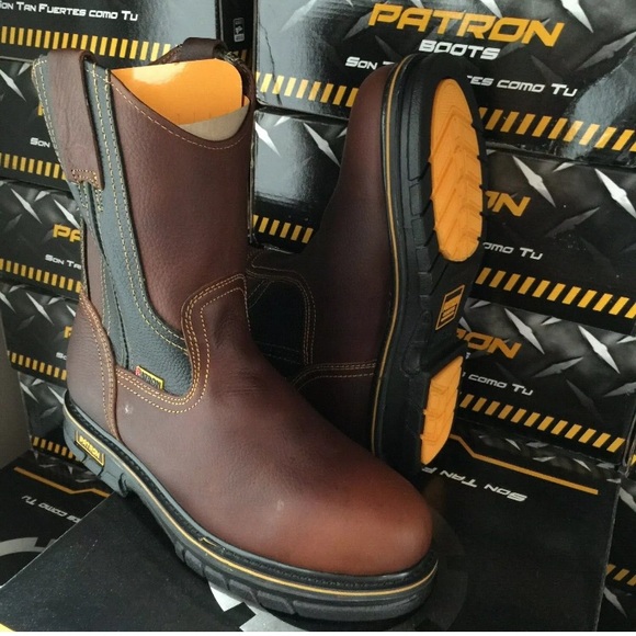 patron steel toe boots